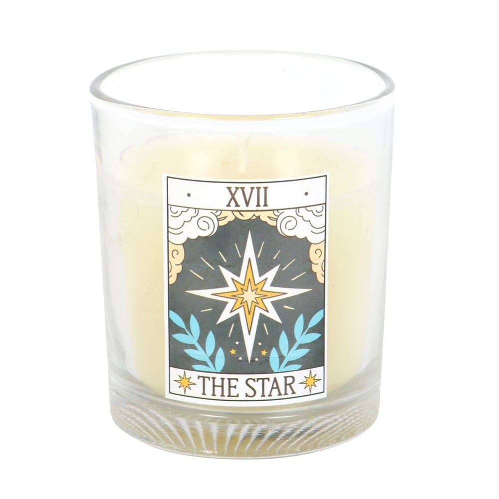 Something Different - The Star Vintage Tarot Blueberry Geurkaars - Multicolours